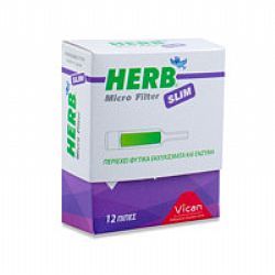 Vican Herb Micro Filter Slim 12τμχ