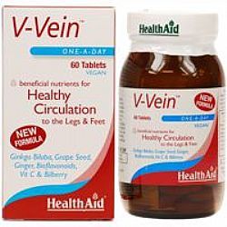 Health Aid V-Vein veg.tabs 60s