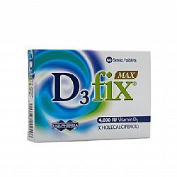 Unipharma D3 Fix Max 4000IU 60tabs