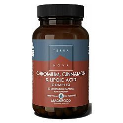 Terranova Chromium Cinnamon Lipoic Acid Complex 50caps