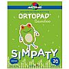 Master Aid Ortopad Bamboo Simpaty Οφθαλμικά Επιθέματα για Παιδιά 76x54mm 20τμχ