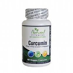 Natural Vitamins Curcumin 750mg 60 κάψουλες