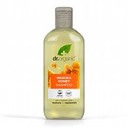 Dr.Organic Manuka Honey Shampoo Σαμπουάν Μαλλιών Με Βιολογικό Μέλι Μανούκα 265ml