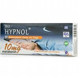 Medichrom Hypnol 10mg Melatonin 30 Διασπειρώμενα Δισκία