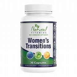 Natural Vitamins Womens Transitions Εμμηνόπαυση - 30 Ταμπλέτες