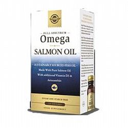 Solgar Full Spectrum Omega Salmon Oil, 120softgels