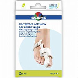 Master Aid Hallus Valgus Night Splint One Size (EU 36-43), 2 Τεμάχια