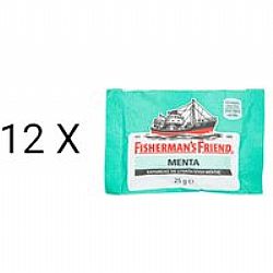 Fisherman's Friend Original Mint Καραμέλες Μέντα 12x25gr