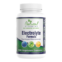 Natural Vitamins Electrolyte Formula Φόρμουλα Ηλεκτρολυτών 100 κάψουλες