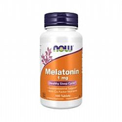 Now Melatonin 1 mg 100 Tablets 