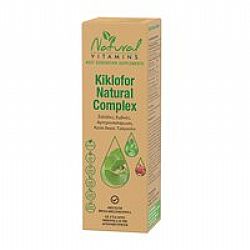 Natural Vitamins Kiklofor Natural Complex Συμπλήρωμα Διατροφής Για Την Ισορροπία Του Κυκλοφορικού Συστήματος 50ml