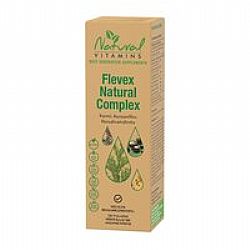 Natural Vitamins Flevex Natural Complex για Κιρσούς, Αιμορροΐδες & Θρομβοβλεβίτιδα 50ml