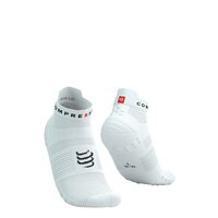 Compressport - Pro Racing Socks v4.0 Run Low - White/Black - 2024