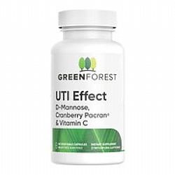 Green Forest UTI Effect D-Mannose, Cranberry Pacran & Vitamin C 60 κάψουλες μέγιστης απορρόφησης