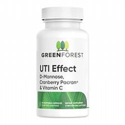 Green Forest UTI Effect D-Mannose, Cranberry Pacran & Vitamin C 15 κάψουλες μέγιστης απορρόφησης