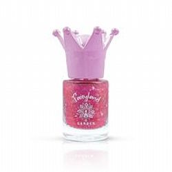 Garden Fairyland Nail Polish Glitter Pink Rosy 1