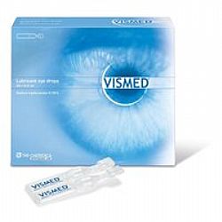 Vismed Lubricant Eye Drops Οφθαλμικές Σταγόνες με 0.18% Υαλουρονικό Νάτριο για την Ξηροφθαλμία 20 Αμπούλες x 0,3ml