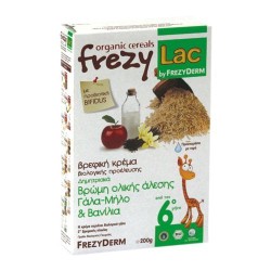 Frezyderm Frezylac (Βρώμης Ολικής 'Αλεσης με Γάλα,Μήλο & βανίλια) 200gr