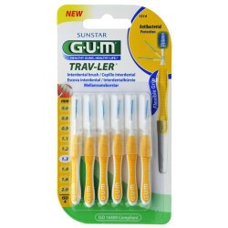 GUM 1514 Trav-ler Tapered 1.3mm x6