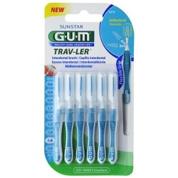 GUM 1614 Trav-ler Tapered 1,6mm x6