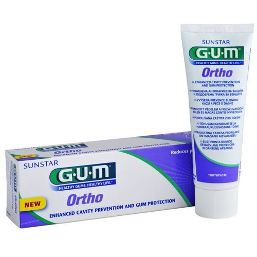 GUM 3080 Ortho Toothpaste 75ml (Ορθοδοντική Οδοντόπαστα)