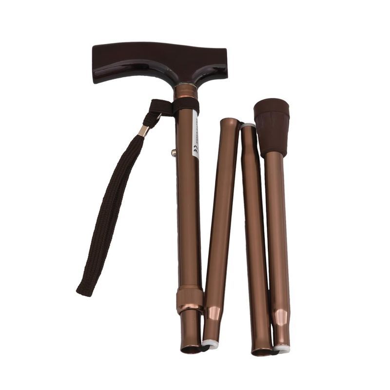 Μπαστούνι Αλουμινίου Μπρονζέ Σπαστό Μπαστούνι Αλουμινίου Μπρονζέ Σπαστό