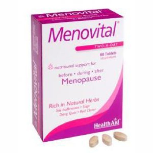 Health Aid Menovital veg.tabs 60s