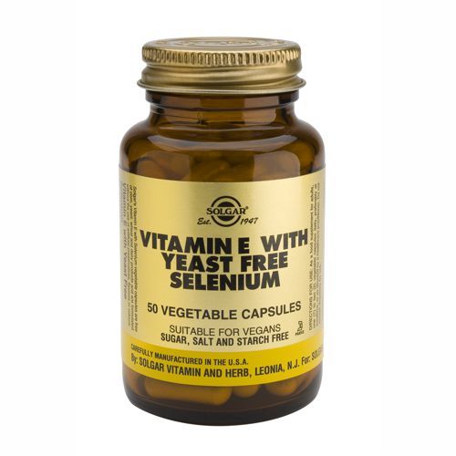 Solgar E+Selenium veg.caps 50s