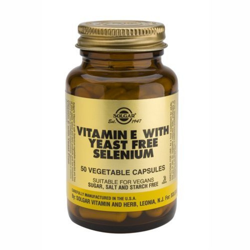 Solgar E+Selenium veg.caps 50s