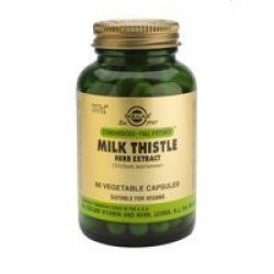 Solgar Milk Thistle Herb & Seed Extract veg.caps 60s