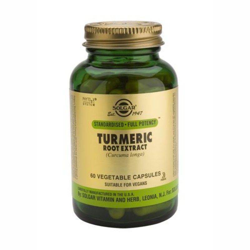Solgar Turmeric Root Extract veg.caps 60s