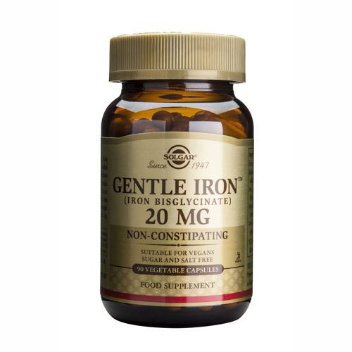 Solgar Gentle Iron 20mg veg.caps 90s