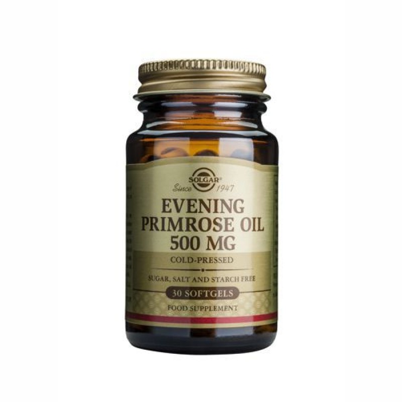 Solgar Evening Primrose OIL (cold pressed) 500mg softgels 30s