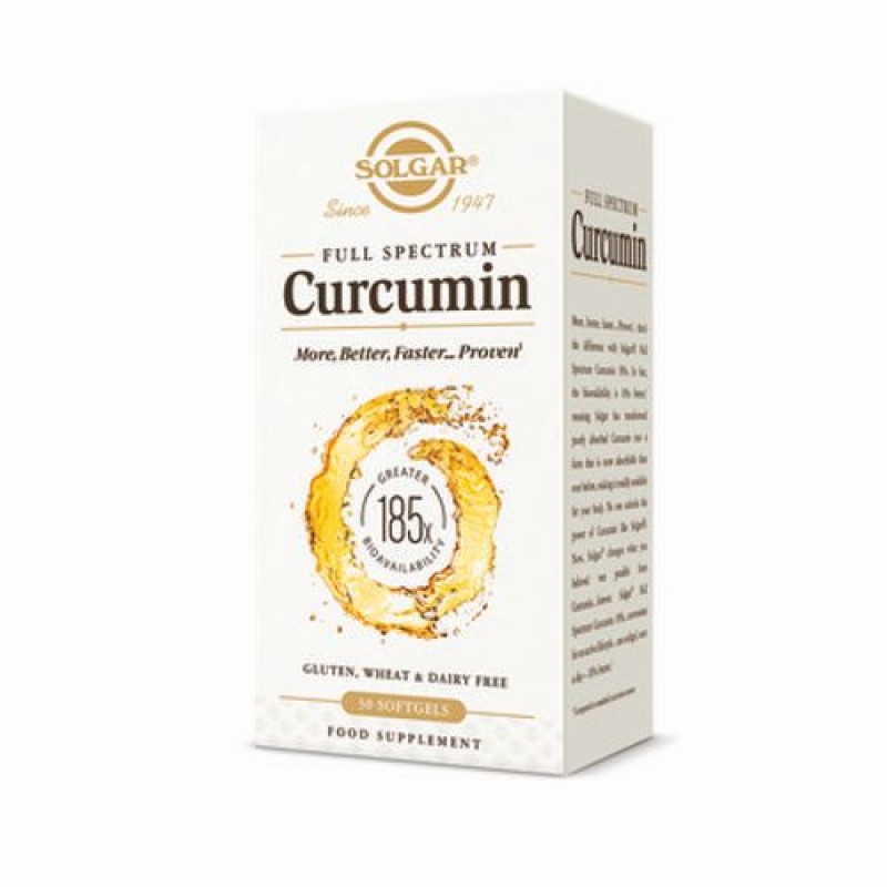 Solgar Full Spectrum Curcumin softgels 30s