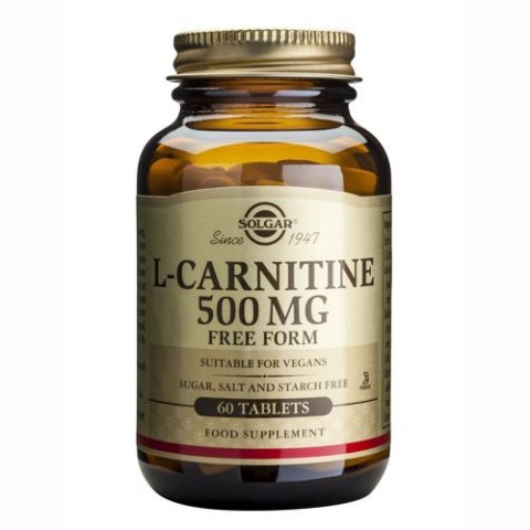 Solgar L-Carnitine 500mg tabs 60s