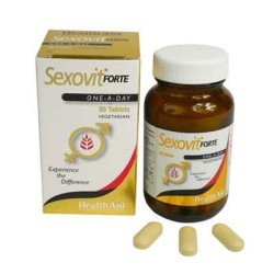 Health Aid Sexovit Forte veg.tabs 30s