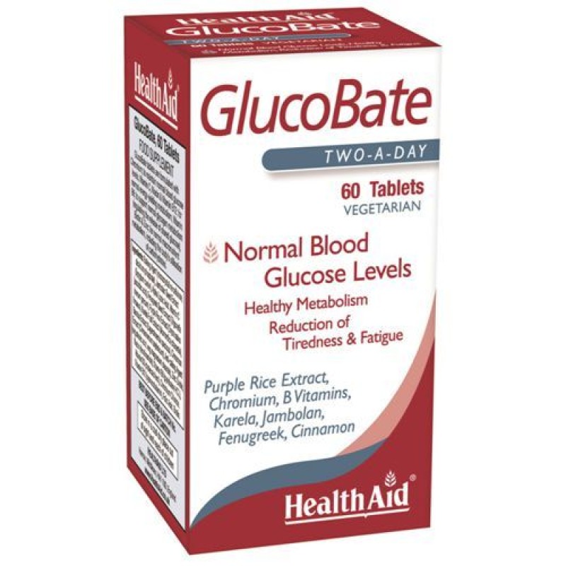 Health Aid GlucoBate 60 vtabs