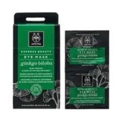 Apivita  Μάσκα Ματιών για Μαύρους Κύκλους & Σακούλες με Γκίνγκο 2 x 2ml