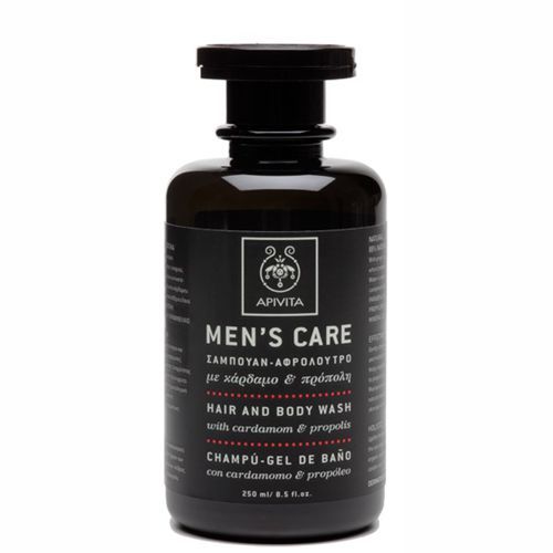 Apivita Mens Care Ανδρικό Σαμπουάν - Αφρόλουτρο 250ml
