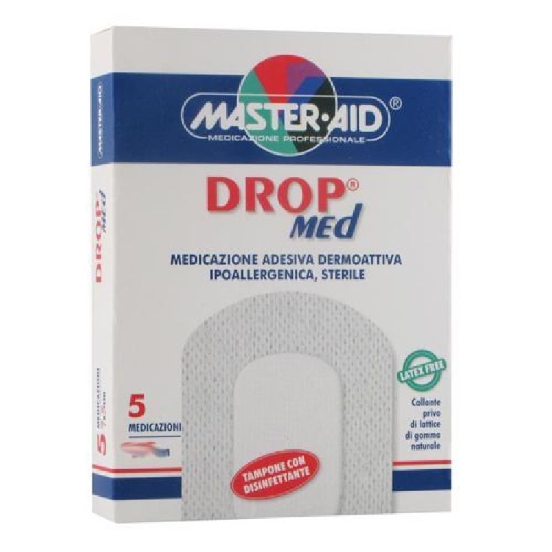 Master-Aid Drop Med 10 x 8cm 5τμχ