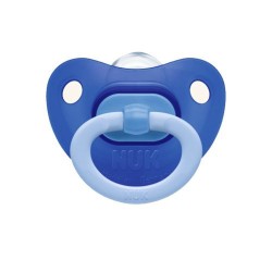 Nuk Fashion πιπίλα Μπλε (με κρίκο) Silicone 6-18m 1τμχ