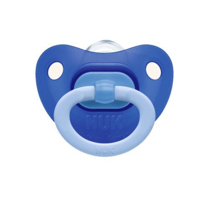Nuk Fashion πιπίλα Μπλε (με κρίκο) Silicone 6-18m 1τμχ Nuk Fashion πιπίλα Μπλε (με κρίκο) Silicone 6-18m 1τμχ