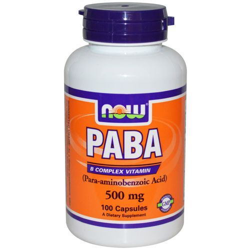 Now Paba 500mg 100caps