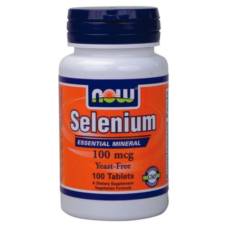 Now Selenium 100mcg 100VegTabs