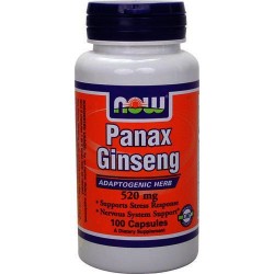 Now Panax Ginseng 520mg 100caps
