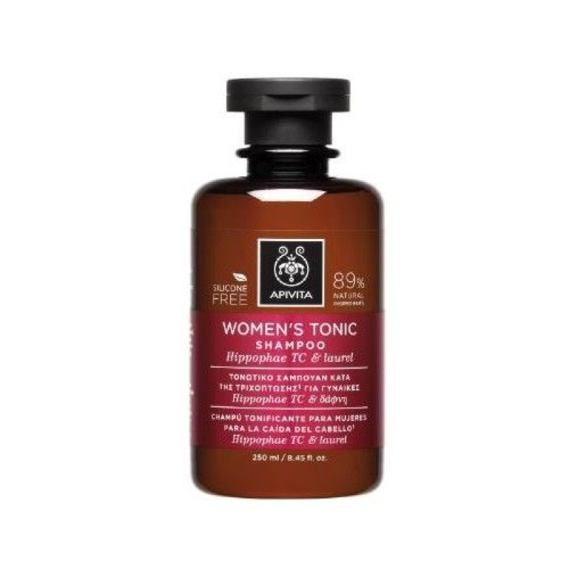 Apivita  Τονωτικό Σαμπουάν για Γυναίκες για την Τριχόπτωση με Ippophae TC & Δάφνη 250ml