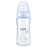 Nuk First Choice + Γυάλινο Μπιμπερό 240ml 0-6m Σιελ Λουλούδια με Θηλή 1τεμ