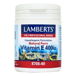 Lamberts Vitamin E 400IU 60caps
