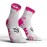 Compressport V3.0 Hi Smart Run Socks Ασπρο-Ροζ