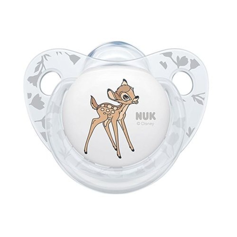 Nuk Dumbo Ελαφάκι Λευκό πιπίλα Silicone 6-18m Nuk Dumbo Ελαφάκι Λευκό πιπίλα Silicone 6-18m
